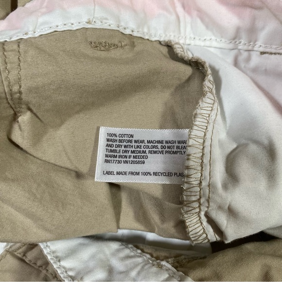 Cat & Jack Kids Shorts Pants Boys Size 7 US Beige Adjustable Waist - Picture 7 of 9